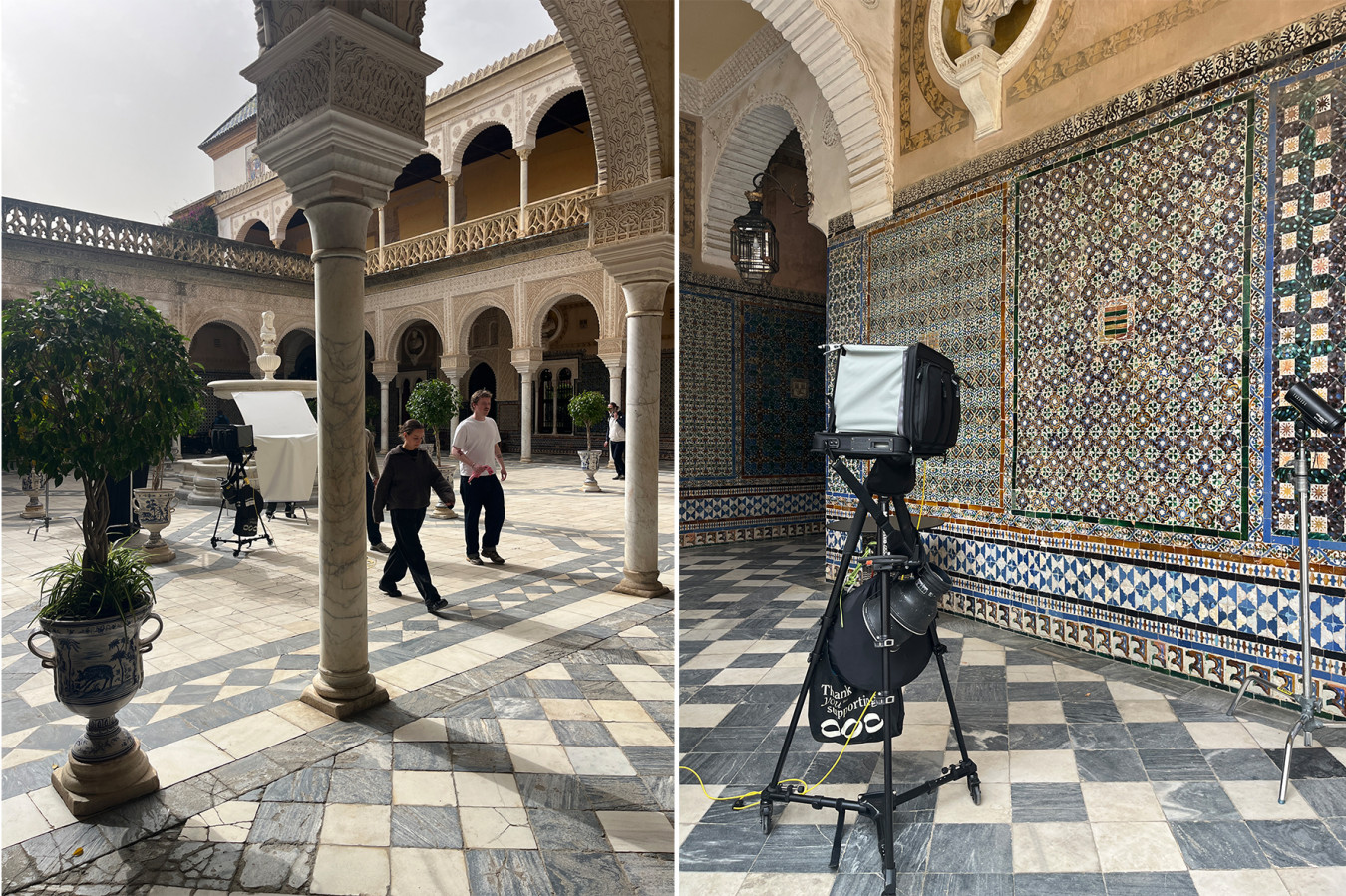 Making Of: Wallpaper* Magazine/UK in Seville/Casa de Pilatos