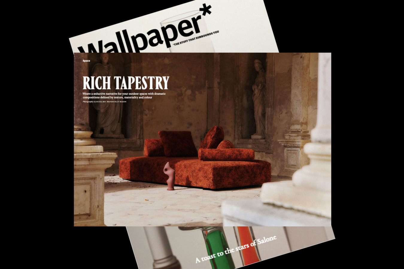 Wallpaper* Magazine/UK, Location Seville/Casa de Pilatos, Head of Interiors: Olly Manson, Interiors Assistant: Archie Thomson, Producer: Tracy Gilbert, Photographer: Aliocha Boi, Photo Assistant: Vincent Taraud